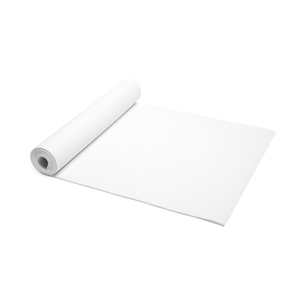 Yoga Mat — “Definitely Not Happy” Funny Cartoon Yoga Pose Mat