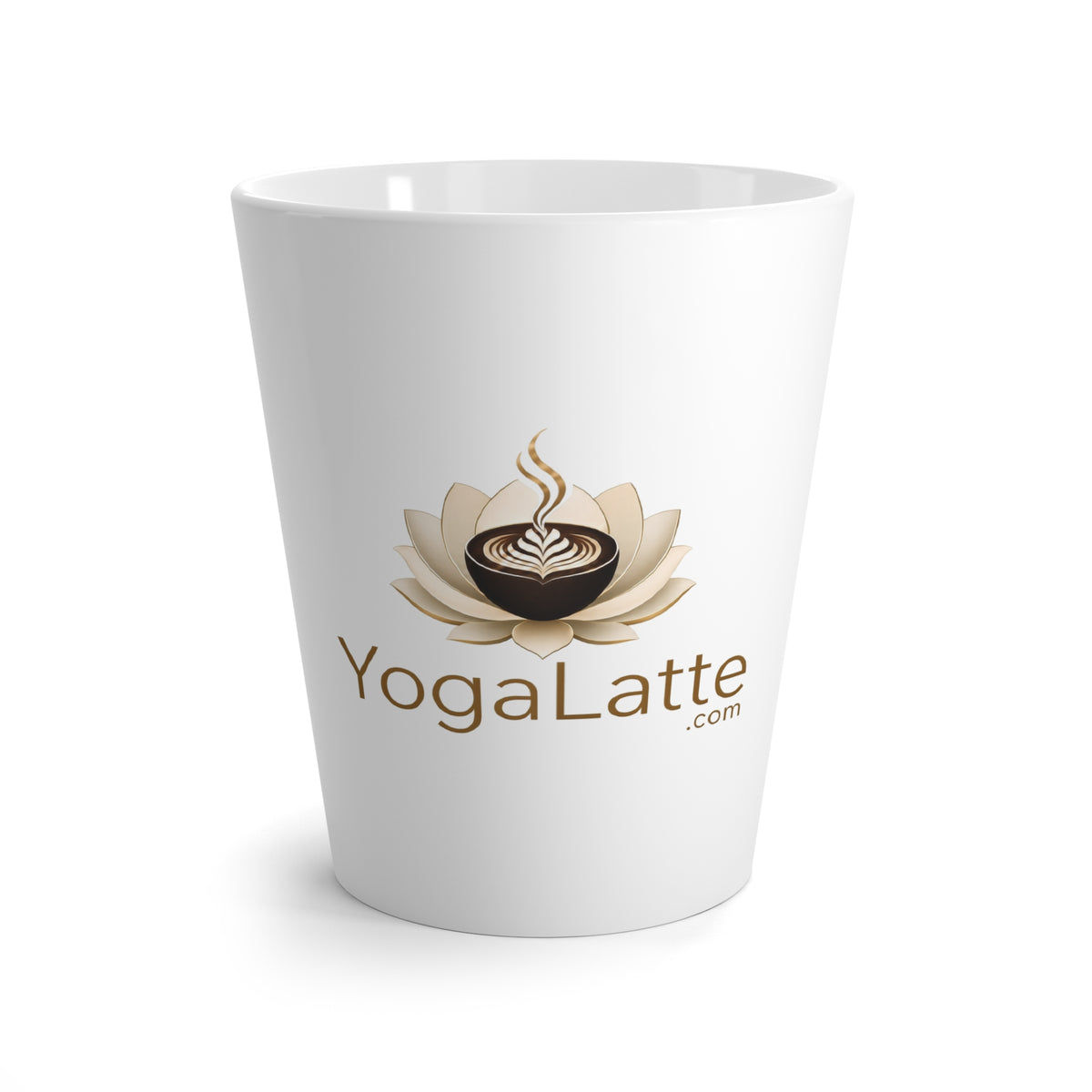 Yoga Latte Ceramic Mug — Yoga & Coffee Lovers Gift