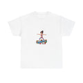 Yoga Girl Tee fastfood — Colorful Warrior II Pose Shirt for Women & Girls