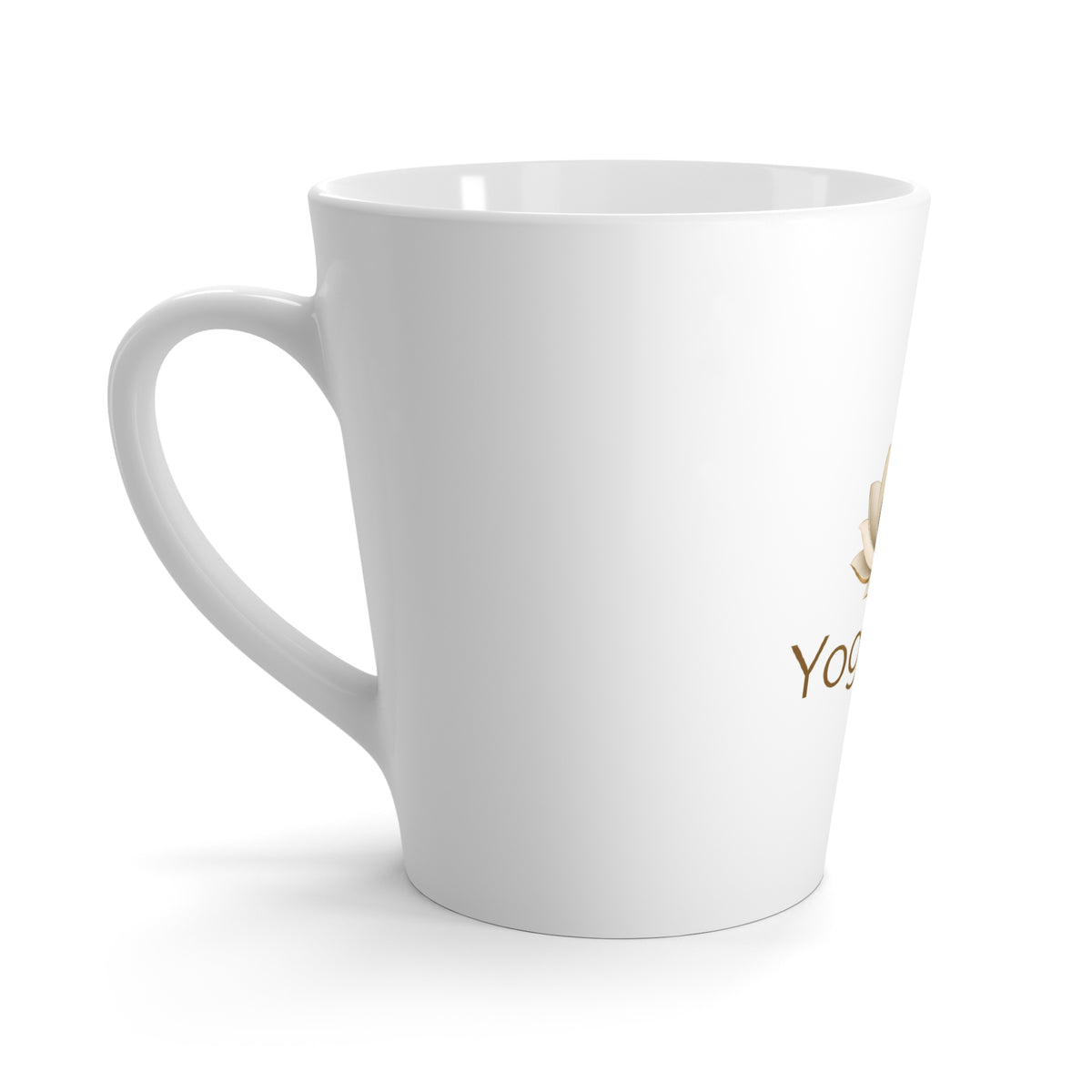 Yoga Latte Ceramic Mug — Yoga & Coffee Lovers Gift