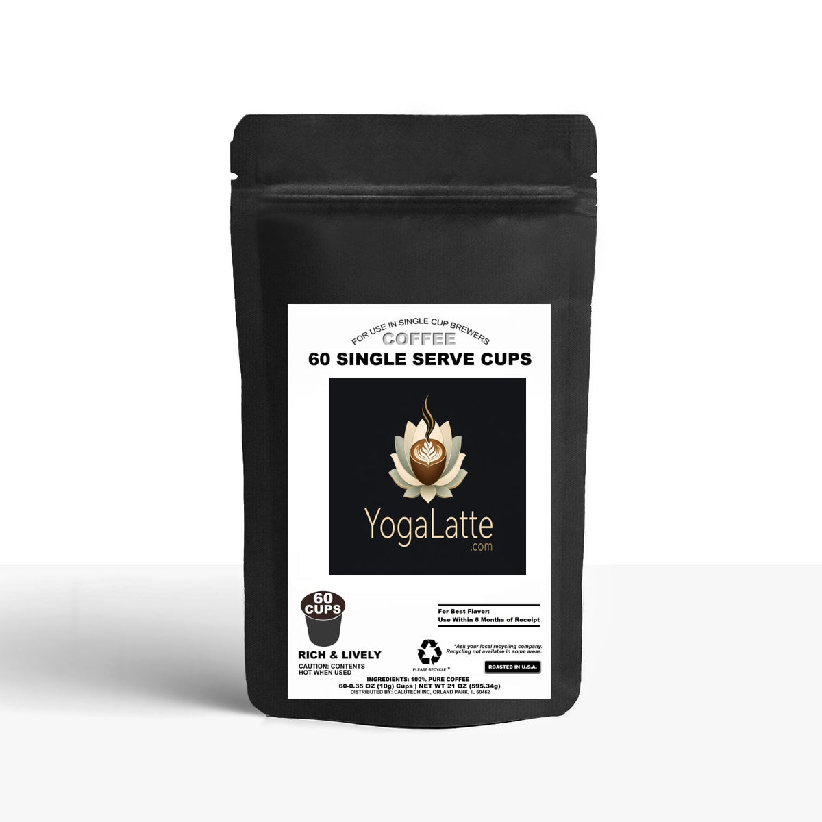 60 Pack Single Serve Coffee Capsules
